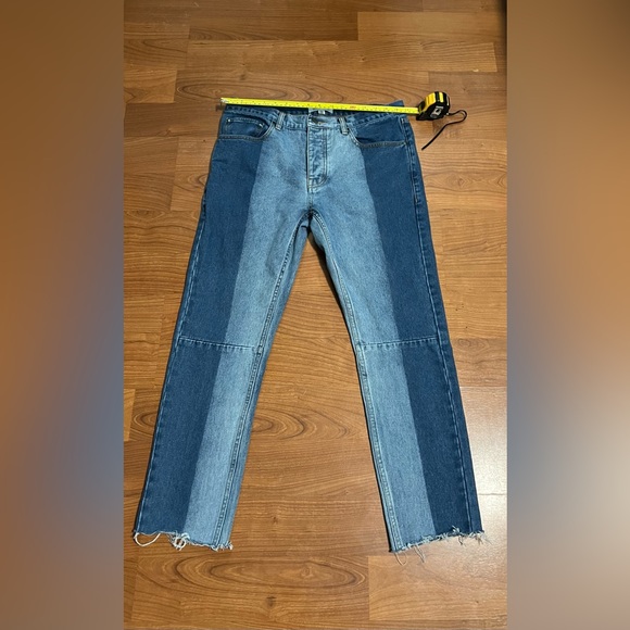 LABORATORY BY Lord and Taylor  two toned  MENS jeans - Picture 5 of 16